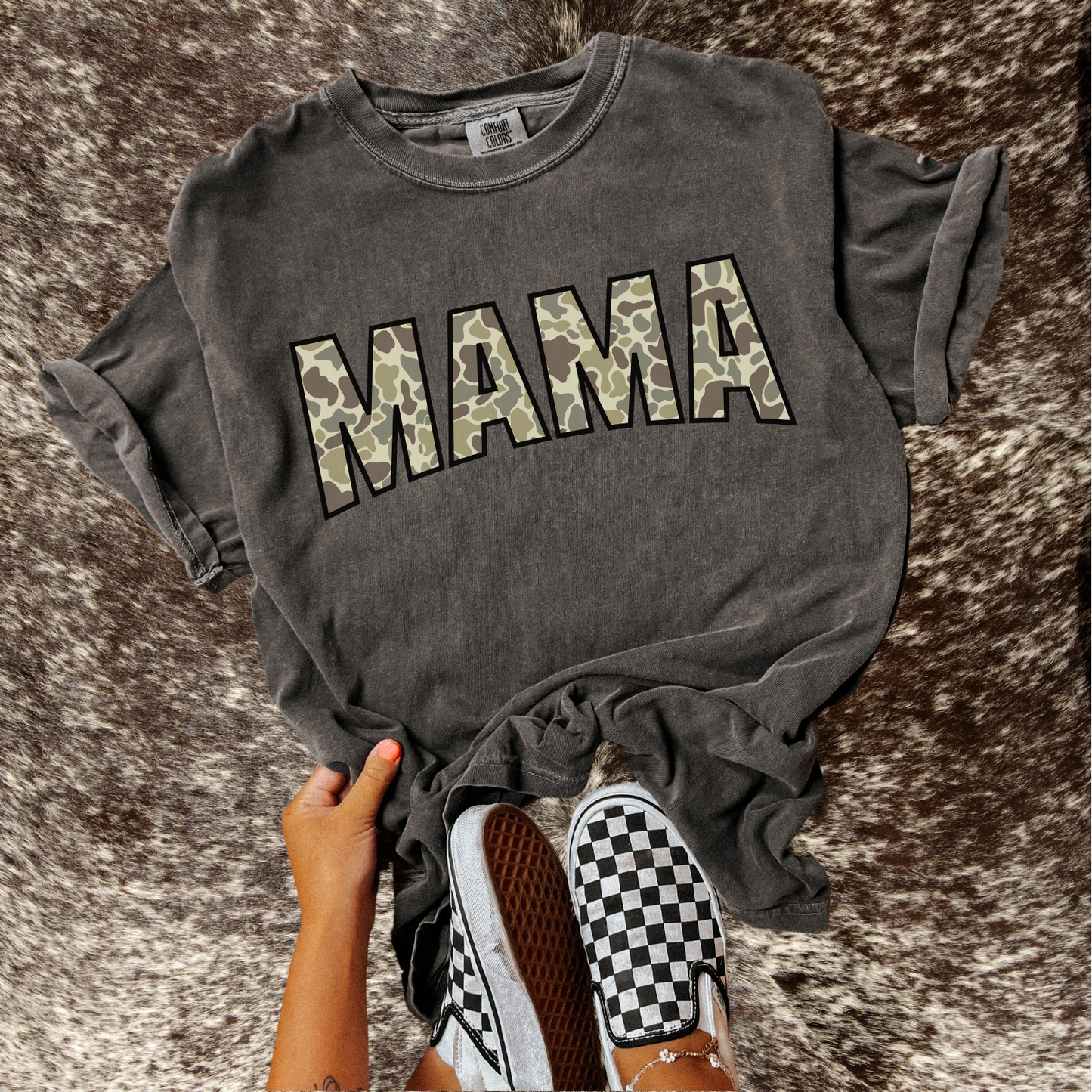 Duck Camo 'Mama' Tee